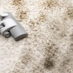 Vacuuming,Very,Dirty,Carpet,In,House
