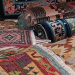 Rugs,And,Carpets,In,Kilim,Style,For,Sale,At,Market